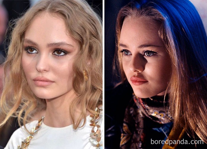 Lily-Rose Melody Depp And Vanessa Paradis At Age 18