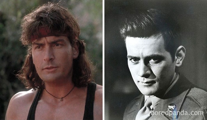 Charlie Sheen And Martin Sheen At Age 28